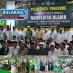 Pelantikan Pengurus MWC Ranting Dan Lembaga Nahdlatul Ulama Kecamatan Ledokombo Masa Khidmah 2024-2029