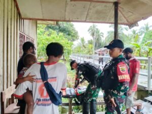 ‎Pos Fayit dan Kepala Pusat Kesehatan Fayit Bersinergi dalam Posyandu Keliling untuk Meningkatkan Kesehatan Masyarakat