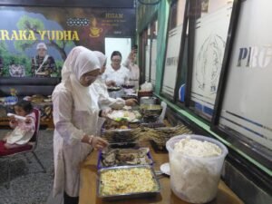 Brigif 9/DY/2 Kostrad Sambut Tahun Baru dengan Ramah Tamah di Ruang Rekreasi Provost