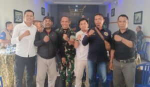 Letkol Inf Juni Fitriyan Gelar Ngopi Bareng Bersama Sama Rekan Media di Markas Yonif 509/BY Kostrad