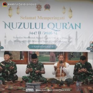 Prajurit Yonif 509/BY Peringati Nuzulul Qur’an 1447 H